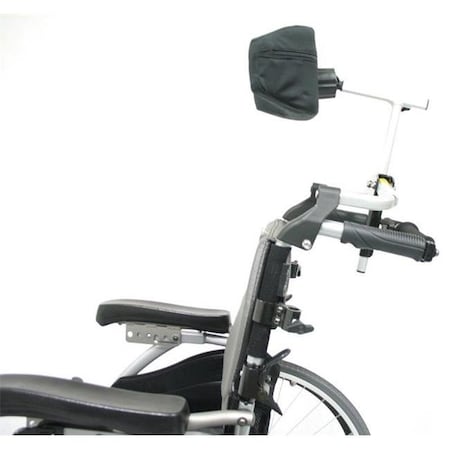 Karman Healthcare Karman Healthcare HR-FLD-115W Large Foldable Rigidfy Headrest for .88 in. Handle Frame HR-FLD-115W